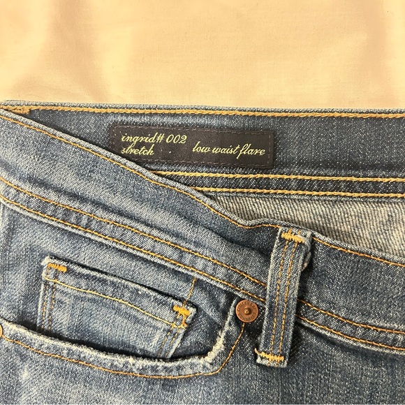 Y2K Citizens of Humanity Ingrid 002 Low Waist Flare Jeans Bootcut Denim W30 - Picture 7 of 13